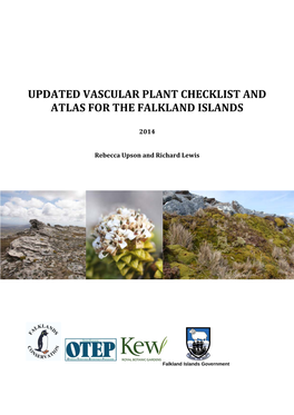 Updated Vascular Plant Checklist and Atlas for the Falkland Islands