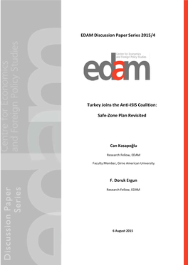 EDAM Discussion Paper Series 2015/4 Turkey Joins the Anti-ISIS