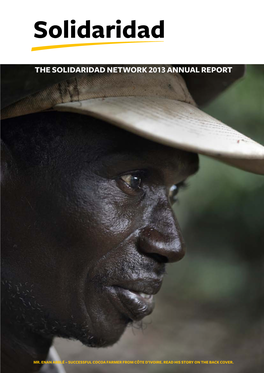 The Solidaridad Network 2013 Annual Report