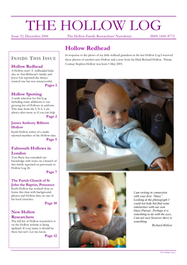 The Hollow Log, Issue 32, December 2006