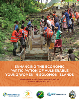 Enhancing the Economic Participation of Vulnerable Young Women in Solomon Islands