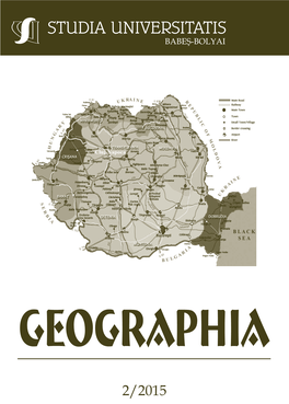 Studia Universitatis Babeş-Bolyai Geographia