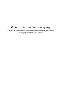 Zaścianki I Królewszczyzny