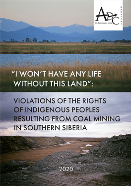 Violations of the Rights of Indigenous Peoples Resulting from Coal Mining in Southern Siberia