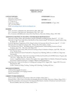 Resume for Nkechi S. Owoo IUSSP.Pdf