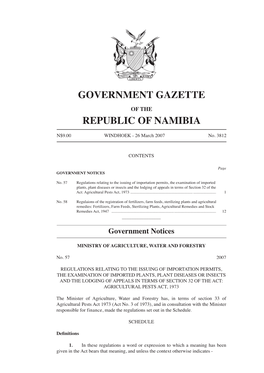 3812 Government Notice