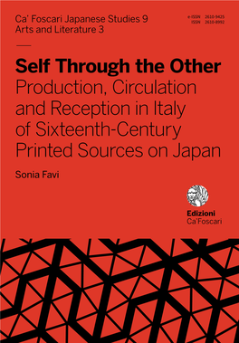 — Self Through the Other Production, Circulation and Reception in Italy Of