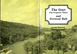 The Goyt & Errwood Hall