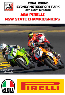 Agv Pirelli Nsw State Champiosnhips