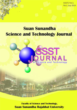 Suan Sunandha Science and Technology Journal Editorial Board