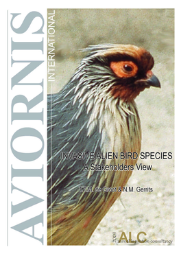 INVASIVE ALIEN BIRD SPECIES a Stakeholders View
