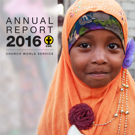 CWS 2016 Annual Report