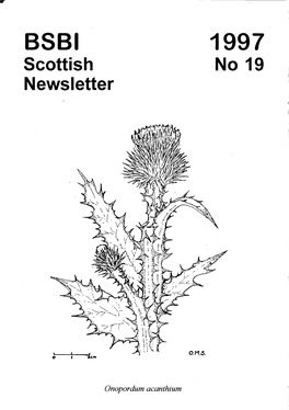 Scottish Newsletter No 19