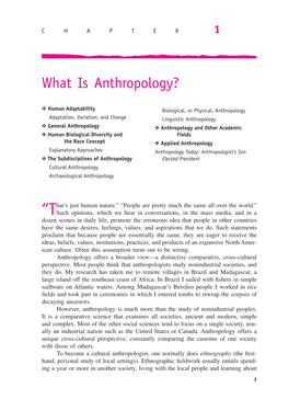 Introduction to Anthropology 2