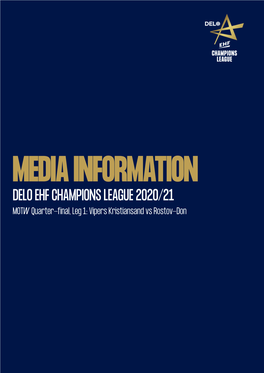 Delo Ehf Champions League 2020/21