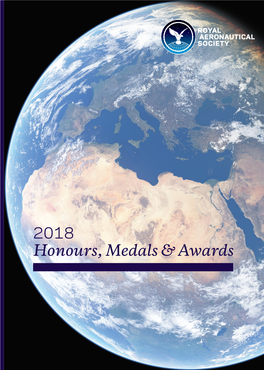 2018 Honours, Medals & Awards