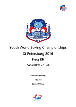 Press Kit – Youth 2016