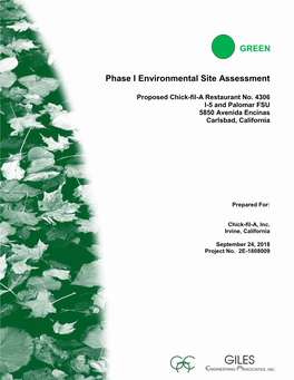 GREEN Phase I Environmental Site Assessment