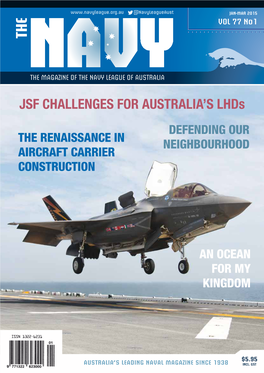 JSF CHALLENGES for AUSTRALIA's Lhds