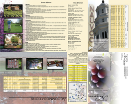 Nauvoo, IL-Sheet Map&Guide Retail, Recreation, Restaurants&Guest Services Churches Brought to You by the Nauvoo Area Chamber of Commerce 1