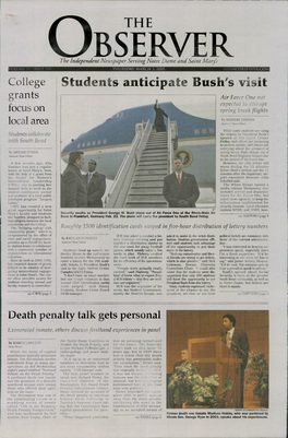 Students Anticipate Bush's Visit