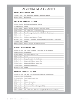 Forum Agenda and Participant Biographies