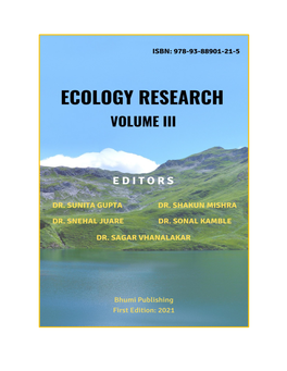 Ecology Research Volume