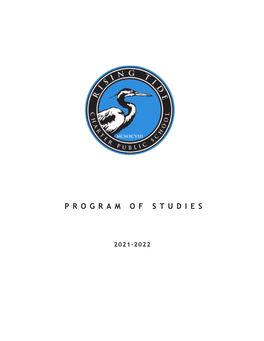 Program of Studies 2021-2022