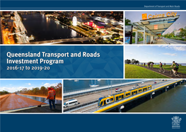 Queensland Transport and Roads Investment Program (QTRIP) 2016-17 to 2019-20