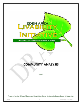 Community Analysis