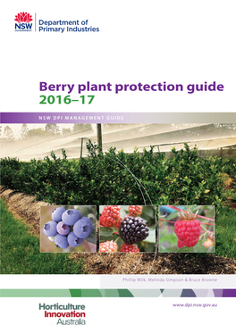 Berry Plant Protection Guide 2016–17