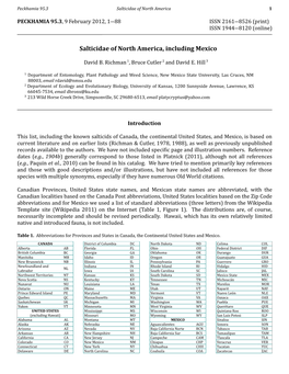 Salticidae of North America, Including Mexico