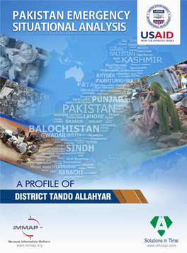 Tandoallahyar Resources Reliefweb