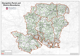 Hampshire Parish and District Boundaries