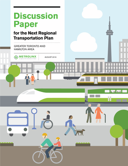 Discussion Paper for the Next Regional Transportation Plan