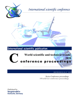 International Scientific Conference