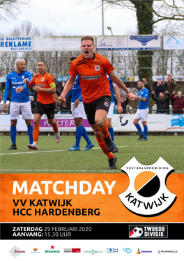 Matchday Vv Katwijk Hcc Hardenberg