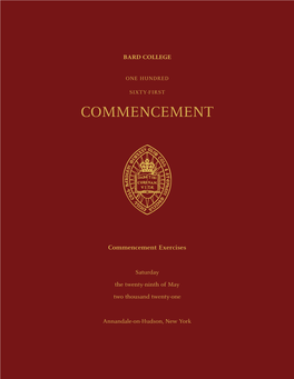 Commencement