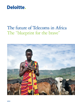 The Future of Telecoms in Africa the “Blueprint for the Brave”