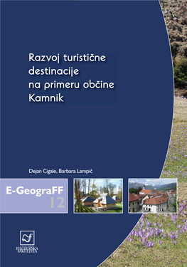 Razvoj Turistične Destinacije Na Primeru Občine Kamnik