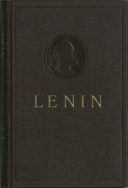 Collected Works of VI Lenin