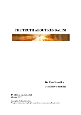 The Truth About Kundalini