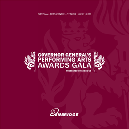 2013 Gala Program