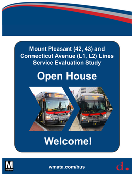 WMATA Open House Boards for Mount Pleasant and L1