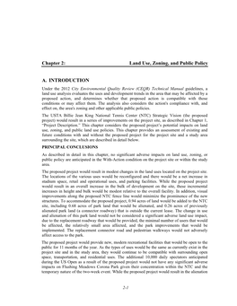 Land Use, Zoning, and Public Policy A. INTRODUCTION