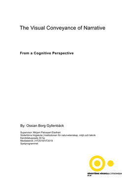 The Visual Conveyance of Narrative