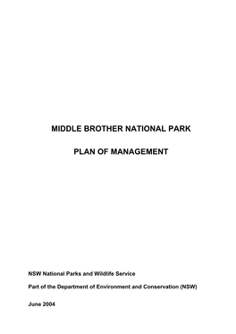 Middle Brother National Park