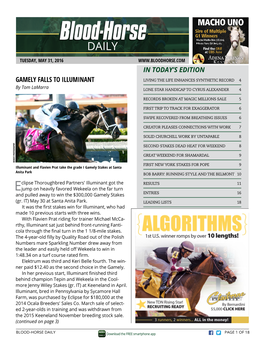 Gamely Falls to Illuminant in Today's Edition