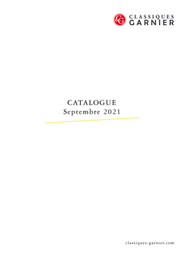 Afficher Le Catalogue