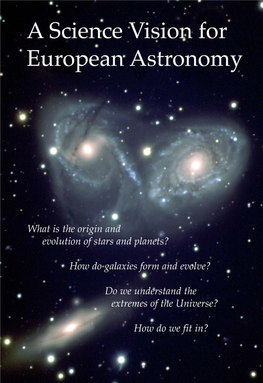 Science Vision for European Astronomy Ii